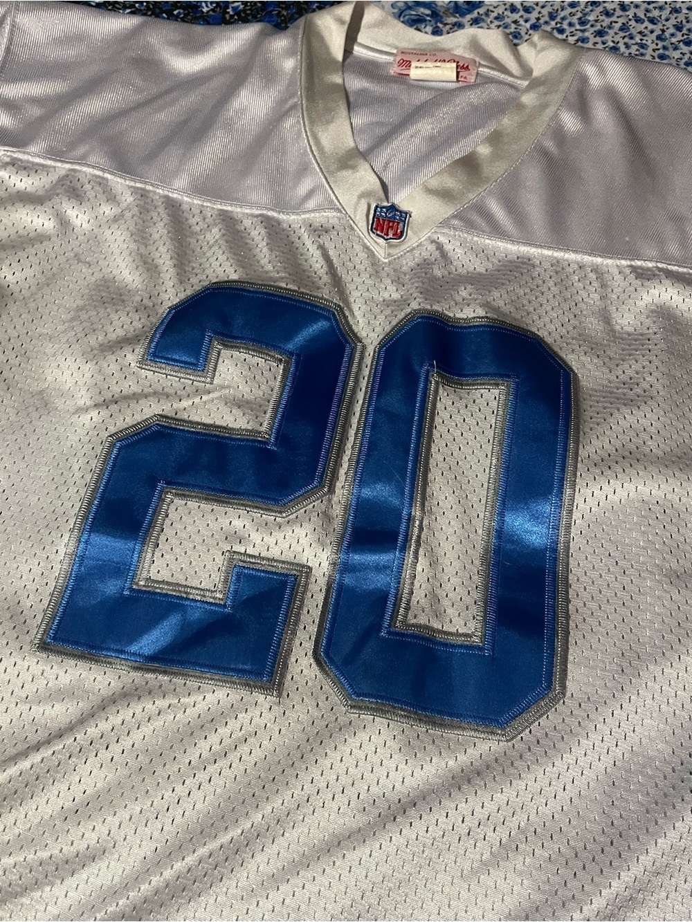 Mitchell And Ness Barry Sanders Detroit Lions Jersey